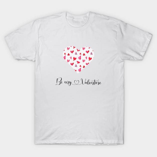 Valentine hart design T-Shirt by Anines Atelier